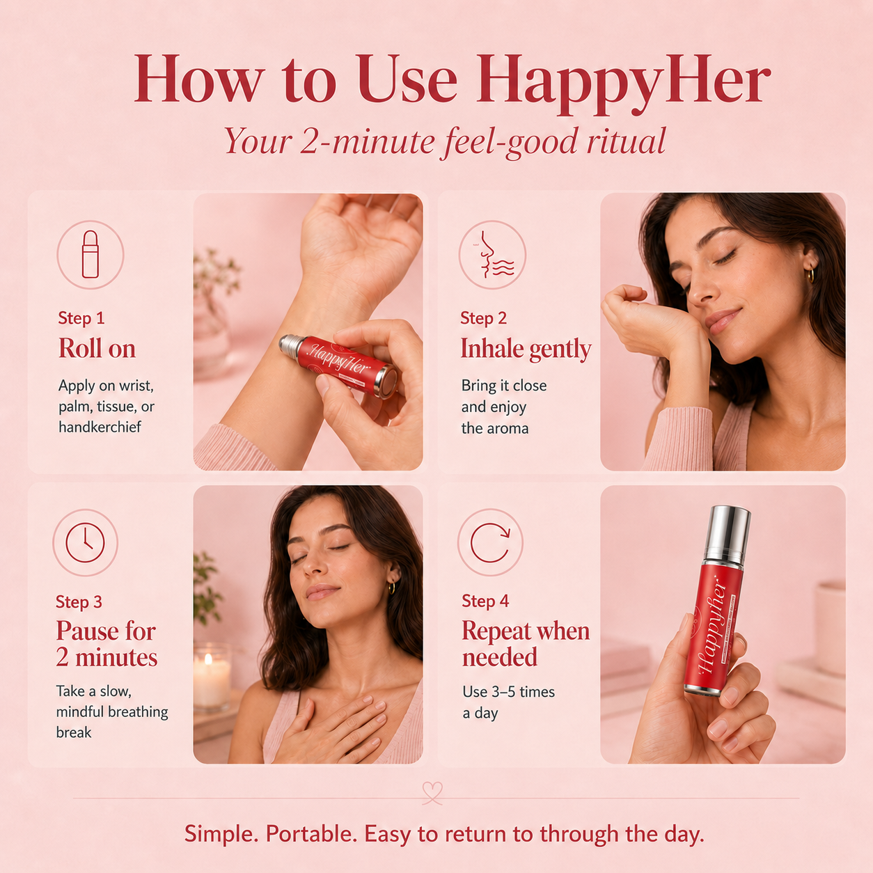 HappyHer product photo packaging view